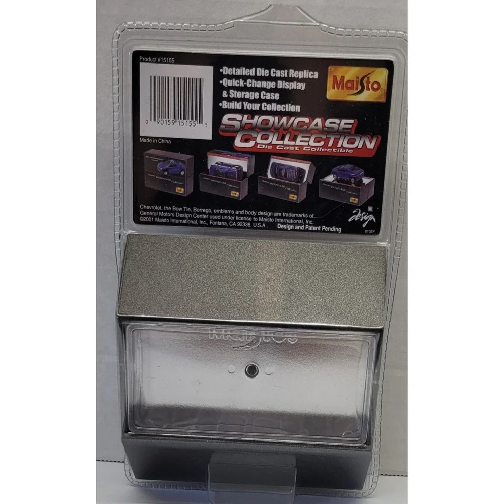 Maisto 2001 Showcase Collection, 2001 Chevrolet, iridescent blue, New in Package